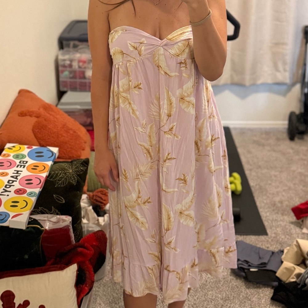 Forever 21 light purple Floral Dress